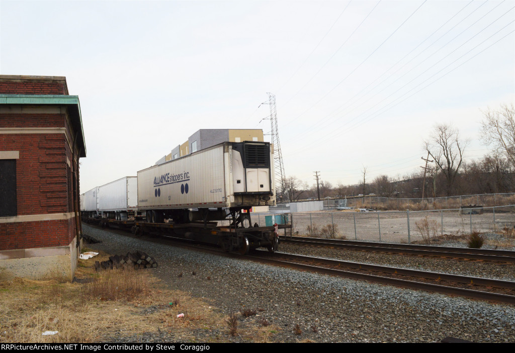 Last Car Passing the old CNJ Station